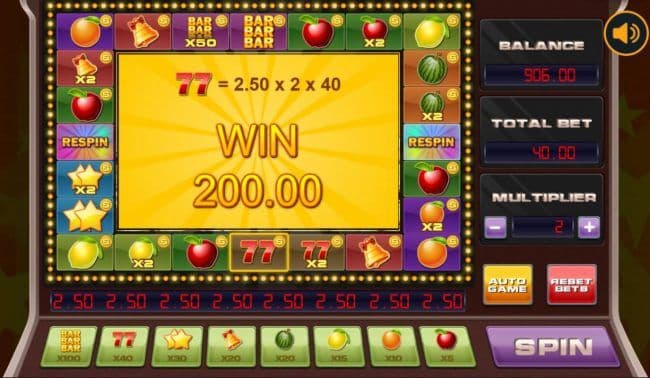 Every spin is a win