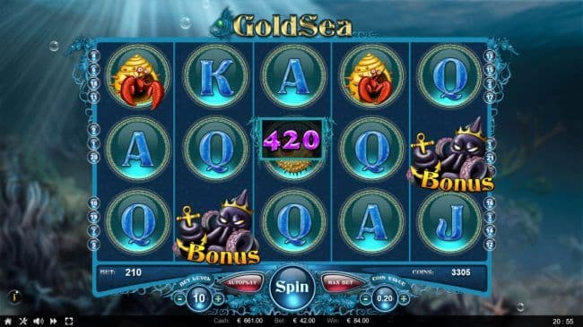 A winning four of a kind