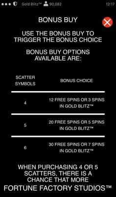 Bonus Buy