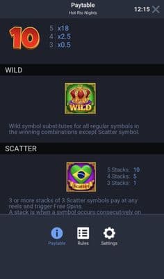 Wild and Scatter Rules