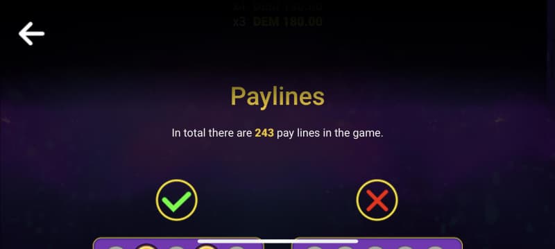 Paylines