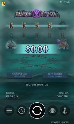 A four of a kind win