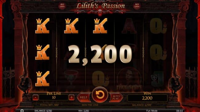 Multiple winning paylines