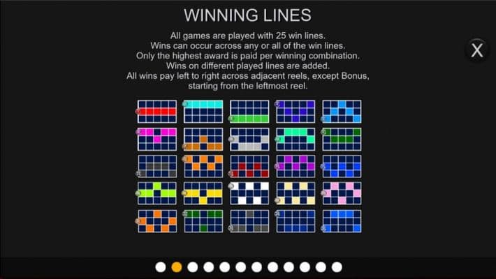 Paylines 1-20