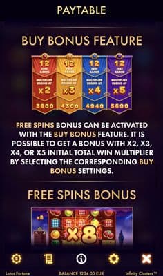 Buy Bonus