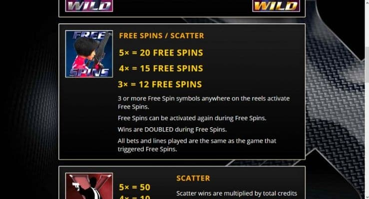 Free Spins Rules