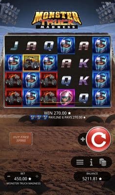 A four of a kind win