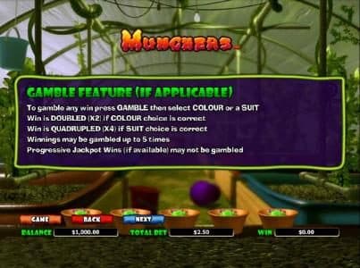 gamble feature rules