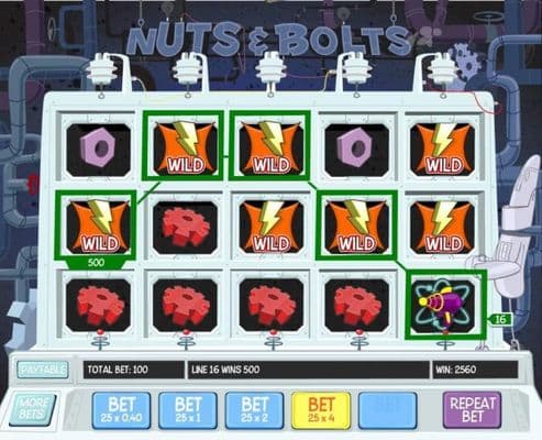 Multiple winning paylines triggers a big win!