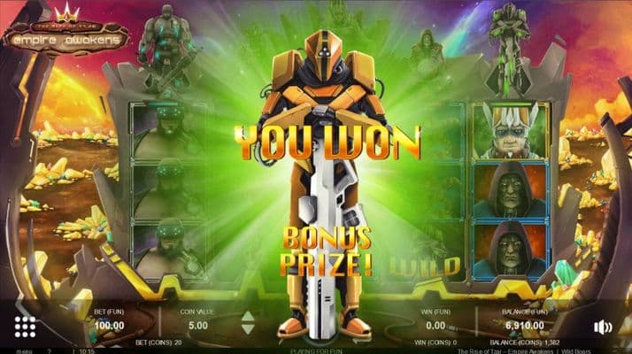 Collect character wilds and unlock reel modifiers
