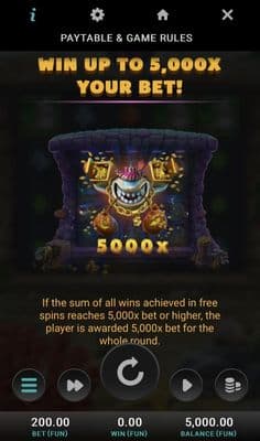 Win Up To 5000x