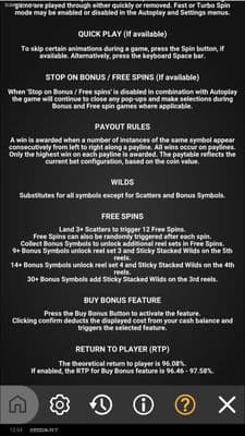 General Game Rules