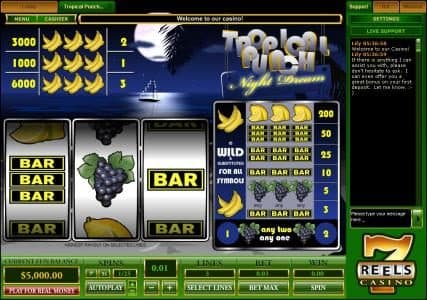 classic video slot game featuring three reels and 3 paylines