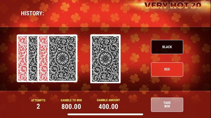 Red or Black Gamble Feature