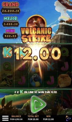 A two of a kind win