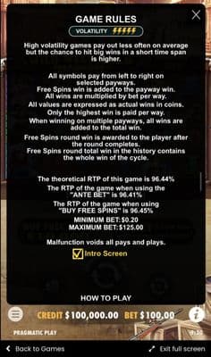 General Game Rules
