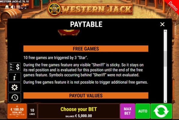 Free Spins Rules