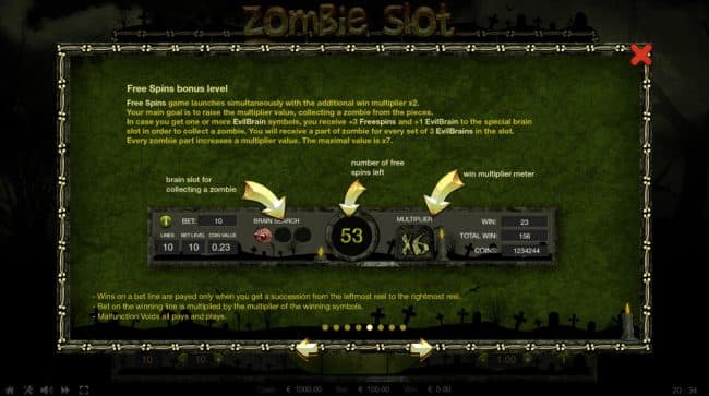 Free Spins Bonus Level Rules