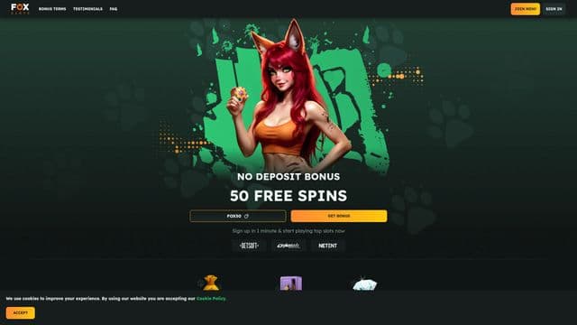 FoxSlotshome screen