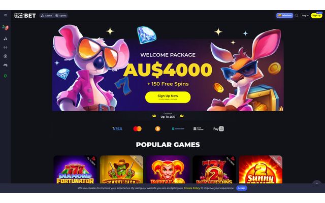 Screenshot del bdmbet Casino