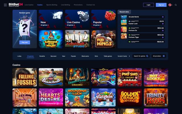 Review of the BitBet24 Casino by AFC
