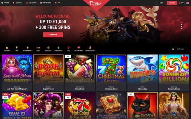 Cobra Online Casino Review