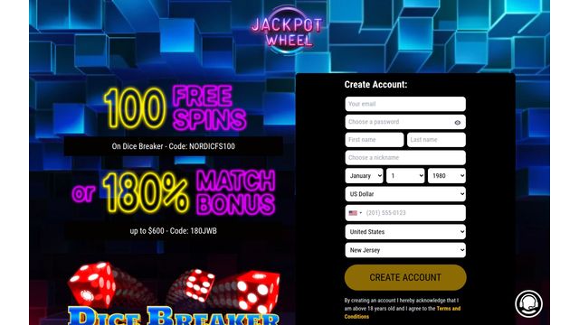 Jackpot Wheel Casino
