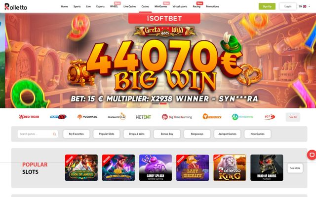 Rolletto Platform Interface