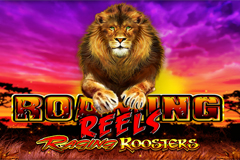 Roaming Reels Raging Roosters logo