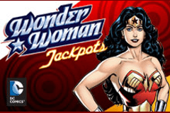Wonder Woman Jackpots logo