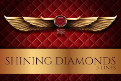 Shining Diamonds 5 Lines logo