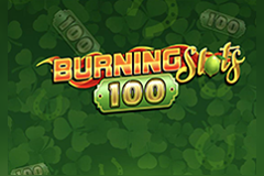 Burning Slots 100 logo
