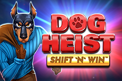 Dog Heist Shift 'N' Win logo