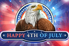 Happy 4th of July logo