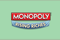 Monopoly Rising Riches logo