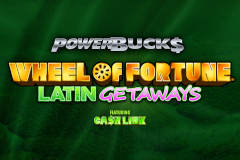 PowerBucks Wheel of Fortune Latin Getaways logo