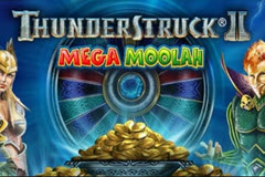 Thunderstruck Mega Moolah logo