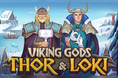 Viking Gods Thor and Loki