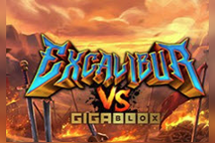 Excalibur vs Gigablox logo