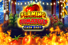 Flaming Tomatoes Cash Shot logo