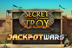 Secret of Troy Jackpot Wars logo
