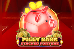 Piggy Bank Stacked Fortune logo