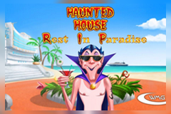 Haunted House Rest In Paradise logo
