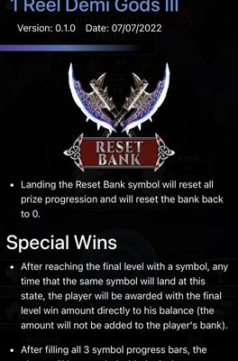 Special Wins