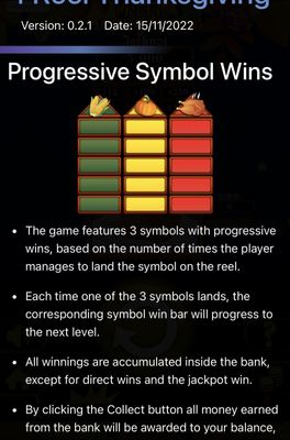 Progressive Symbol Wins