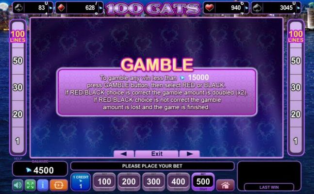 Gamble Feature Rules