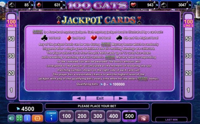 Jackpot Cards Rules