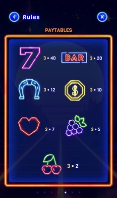 Paytable