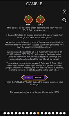 Gamble Feature - Continued