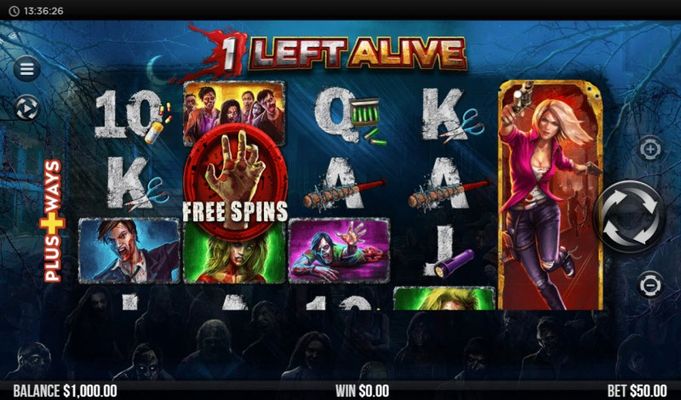 1 Left Alive :: Main Game Board